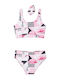 Joyce Kinder Badeanzug Bikini Pink