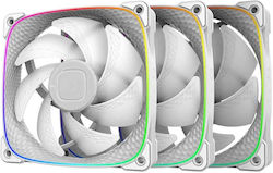 Geometric Future Squama Case Fan 120mm 3τμχ Λευκό Geometric Future Squama Case Fan 120mm 3τμχ Λευκό