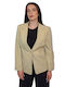 Morena Spain Blazer pentru femei Sacou Beige