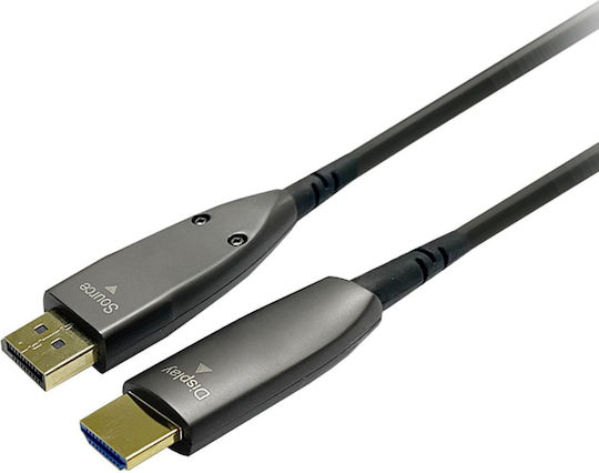 Vivolink Cable HDMI male - HDMI male 50m Μαύρο