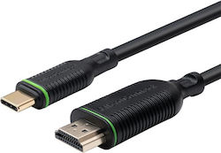 Microconnect MC-USBCHDMI1 HDMI Male - USB-C Male Cable Length 1m Black