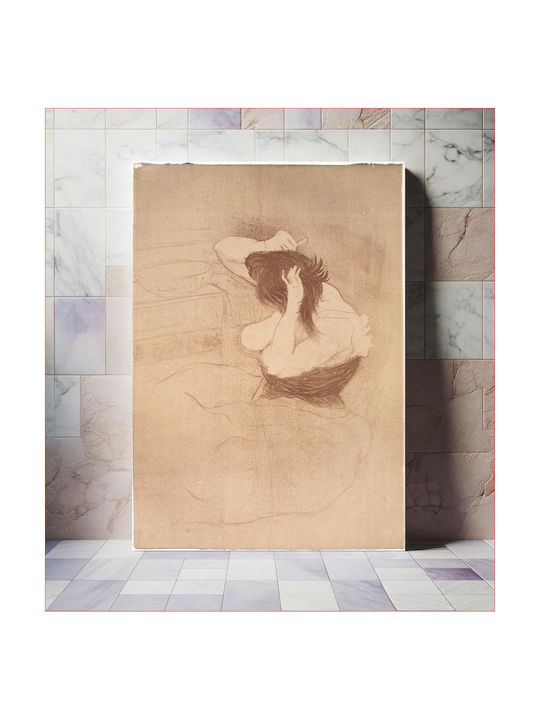 Femme Qui Se Πίνακας σε Καμβά 50x40cm
