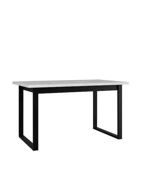 Ikonic Iii Table Kitchen Extendable Leuko 140x80x79cm