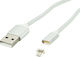 Blow Regular USB 2.0 to micro USB Cable Λευκό 1m (66-106) 1τμχ