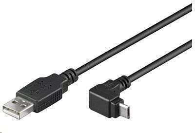PremiumCord 2m Angle (90°) USB 2.0 to micro USB Cable (ku2m2f-90)