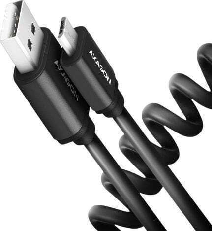 Axagon Regular USB 2.0 to micro USB Cable Μαύρο 1.5m (BUMM-AM15AB) 1τμχ