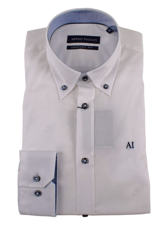 Artisti Italiani Men's Shirt White