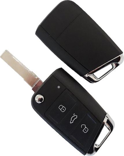Klappbar mit 3 Tasten für Auto / Sitz / Skoda / VW