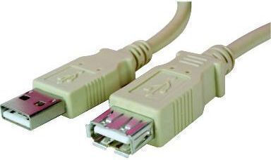 Logo Collection USB 2.0 Kabel USB-A-Stecker - USB-A-Buchse Weiß 5m 15852