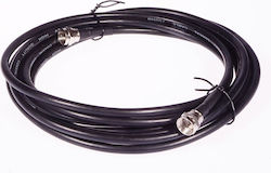 Libox Καλώδιο Κεραίας Coax female - Coax female Μαύρο 3m