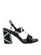 8542 Leather Sandals Blue