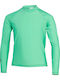 Speedo Kids Swimwear Long Sleeve Shirt Green