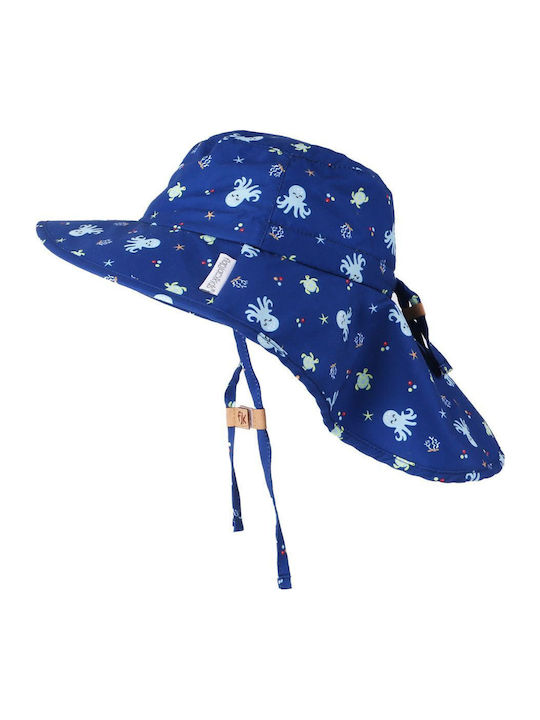Flapjackkids Kids' Hat Fabric Sunscreen Upf50 Blue