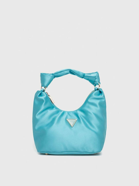 Guess Handbag Color Turquoise Hweg87.65020