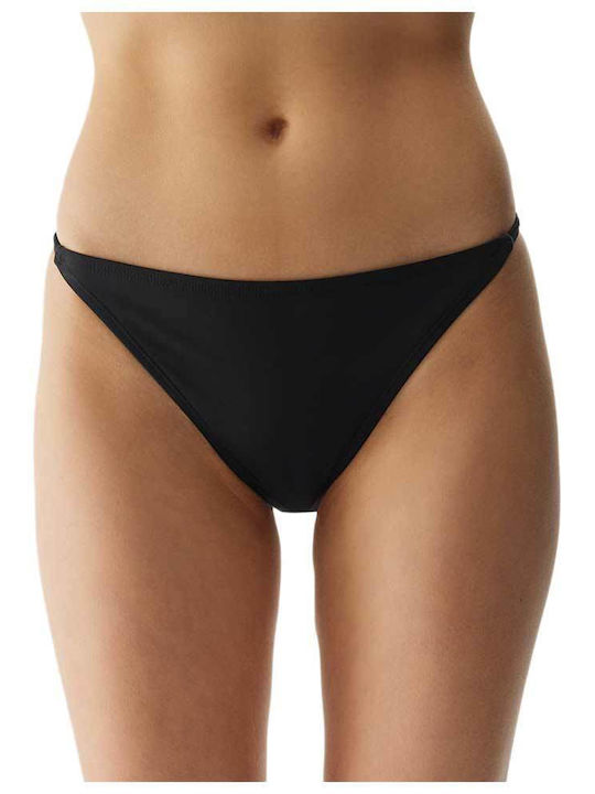 4F Bikini Slip Μαύρο