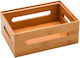 XM-Casa Coș de Servire Lemn cu Dimensiuni 22.3x15.2x9cm 1buc