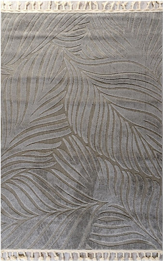 Tzikas Carpets Teppich Grau Breite 67cm Zuschnitt nach Maß