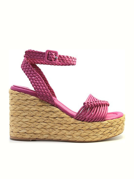 Δερματινες Poz Πλατφορμες Paloma Barcelo 282340 Masie Pink