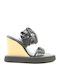 Δερματινες Μαυρες Πλατφορμες Paloma Barcelo Musa 0822681 Napa Silk Black