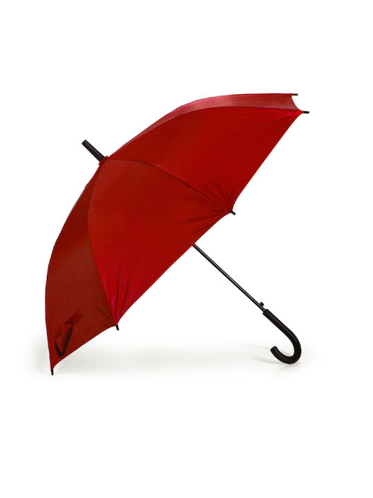 Advertising Umbrella Black Plastic Handle Code 8766 Red