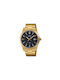 Casio Watch Battery with Gold Metal Bracelet