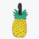 Bartuggi Ετικέτα Βαλίτσας Κίτρινη Pineapple