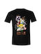 Seven Deadly Sins All Together Now Black T-shirt