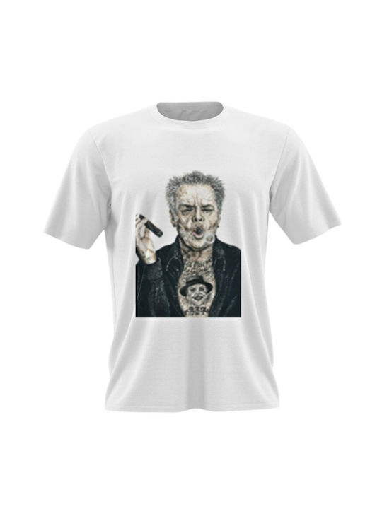 Herrenshirt Jack Nicholson Mc73-Weiß