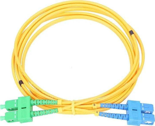 Extralink Optisches Faserkabel SC/APC-SC/UPC 3m Extralink