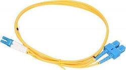 Extralink EX.12257 Fibră Optică LC/UPC-SC/UPC 0.5m Multicoloră