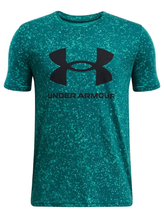 Under Armour Παιδικό T-shirt Βεραμαν Logo