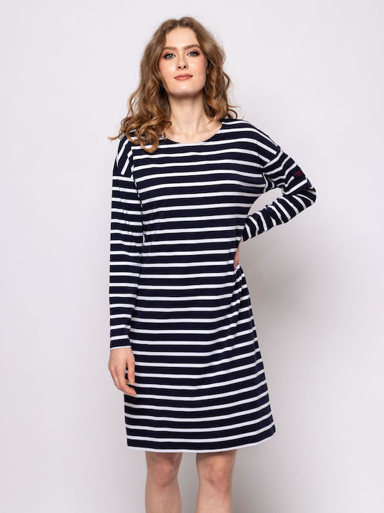 Mini Dress Navy Blue