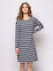 Mini Dress Navy Blue
