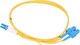Extralink Καλώδιο Οπτικής Ίνας SC/UPC-LC/UPC 0.5m Κίτρινο