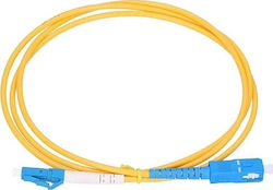 Extralink EX.12318 Fibră Optică LC/UPC-SC/UPC 3m Galbenă Extralink EX.12318 Fibră Optică LC/UPC-SC/UPC 3m Galbenă