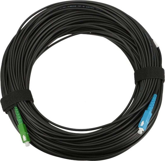 Extralink Καλώδιο Οπτικής Ίνας SC/APC-SC/UPC 40m