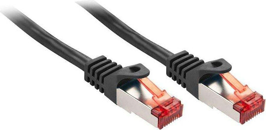 Lindy S/FTP Kat.6 Gigabit Netzwerkkabel Ethernet 7,5m Schwarzes