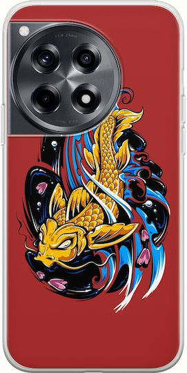 Japanese Fish Задна корица Силикон Многоцветен (OnePlus 12)
