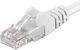 PremiumCord U/UTP Cat.6 Ethernet Network Cable 0.5m White