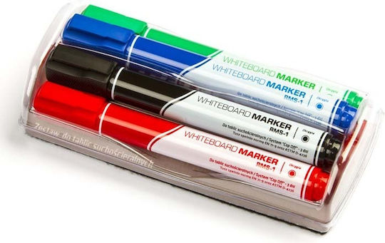 Rystor Whiteboard Markers Multicolour 4pcs