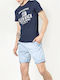 Men's Chino Shorts Light Blue