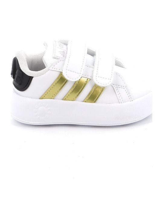 adidas gazelle silver green womens Adidas Little Kids' Grand Court 2.0 Shoes  IE3851
