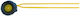 LED Indicator luminos 230V Galben 1buc F4.0066