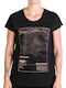 Northfinder Women's Athletic T-shirt with V Neckline Black