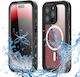 Shellbox m66228z Back Cover Σιλικόνης Αδιάβροχο Μαύρο (iPhone 15 Pro)