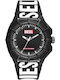 Diesel Ceas Barbati 51mm Cronograf Solar cu Culoare Neagră Spectru Textil