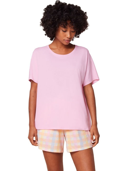 Triumph Pentru Femei Bluză Pijamale Pink
