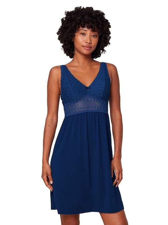 Triumph Aura Spotlight Ndk 03 X Women's Summer Nightgown Blue
