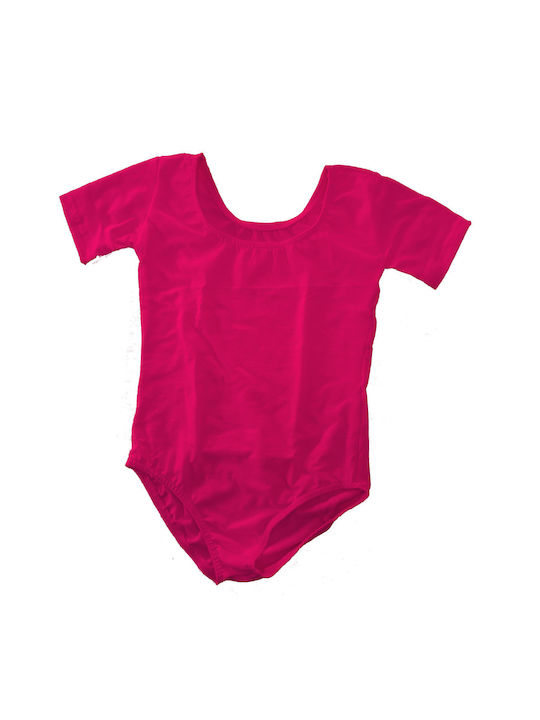 Kokoracostume Kids Dance Bodysuit Fuchsia