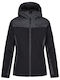 Kilpi Flip Women's Soft Shell Ski & Snowboard Jacket Black SKB-08684